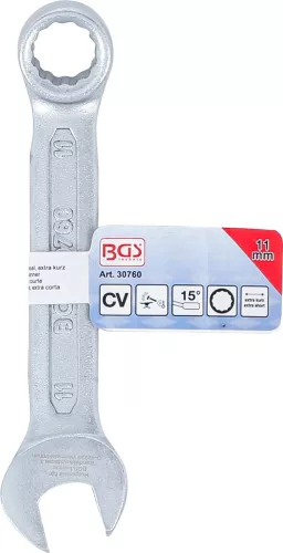BGS technic Csillag-villáskulcs, extra rövid, 11 mm (BGS 30760)