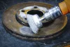 BGS technic Fazékkefe hullámos acélhuzallal, Ø75 mm, 6 mm-es befogószárral, max. 4500 ford./perc (BGS 3076)