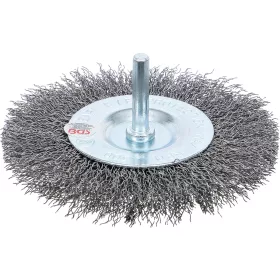   BGS technic Drótkorong hullámos huzallal, Ø100 mm, 6 mm-es befogószárral (BGS 3077)