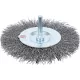 BGS technic Drótkorong hullámos huzallal, Ø100 mm, 6 mm-es befogószárral (BGS 3077)