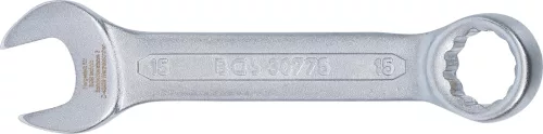 BGS technic Csillag-villáskulcs, extra rövid, 15 mm (BGS 30775)