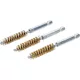 BGS technic Sárgarézkefe készlet | 10 mm | 1/4" | 3 darabos | a BGS 3078 kefekészlethez (BGS 3078-10-M)