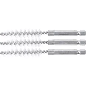   BGS technic Nylonkefe készlet | 10 mm | 1/4" | 3 darabos | a BGS 3078 kefekészlethez (BGS 3078-10-N)