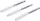 BGS technic Nylonkefe készlet | 10 mm | 1/4" | 3 darabos | a BGS 3078 kefekészlethez (BGS 3078-10-N)