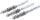 BGS technic Acélkefe készlet | 10 mm | 1/4" | 3 darabos | a BGS 3078 kefekészlethez (BGS 3078-10-S)