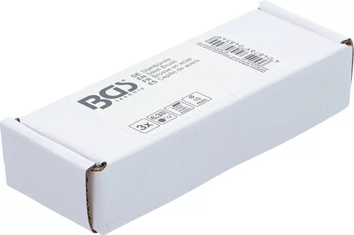 BGS technic Acélkefe készlet | 10 mm | 1/4" | 3 darabos | a BGS 3078 kefekészlethez (BGS 3078-10-S)