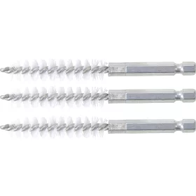   BGS technic Nylonkefe készlet | 11 mm | 1/4" | 3 darabos | a BGS 3078 kefekészlethez (BGS 3078-11-N)