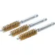 BGS technic Sárgarézkefe készlet | 12 mm | 1/4" | 3 darabos | a BGS 3078 kefekészlethez (BGS 3078-12-M)