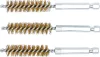 BGS technic Sárgarézkefe készlet | 12 mm | 1/4" | 3 darabos | a BGS 3078 kefekészlethez (BGS 3078-12-M)