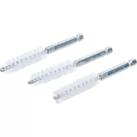   BGS technic Nylonkefe készlet | 12 mm | 1/4" | 3 darabos | a BGS 3078 kefekészlethez (BGS 3078-12-N)