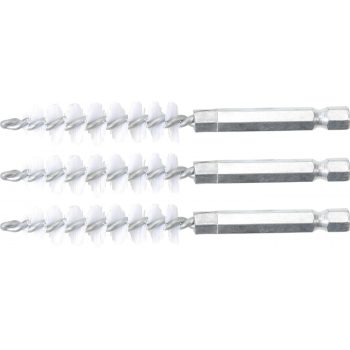   BGS technic Nylonkefe készlet | 12 mm | 1/4" | 3 darabos | a BGS 3078 kefekészlethez (BGS 3078-12-N)