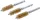 BGS technic Sárgarézkefe készlet | 13 mm | 1/4" | 3 darabos | a BGS 3078 kefekészlethez (BGS 3078-13-M)