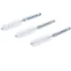 BGS technic Nylonkefe készlet | 13 mm | 1/4" | 3 darabos | a BGS 3078 kefekészlethez (BGS 3078-13-N)