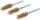 BGS technic Sárgarézkefe készlet | 15 mm | 1/4" | 3 darabos | a BGS 3078 kefekészlethez (BGS 3078-15-M)