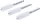 BGS technic Nylonkefe készlet | 15 mm | 1/4" | 3 darabos | a BGS 3078 kefekészlethez (BGS 3078-15-N)