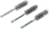BGS technic Acélkefe készlet | 15 mm | 1/4" | 3 darabos | a BGS 3078 kefekészlethez (BGS 3078-15-S)
