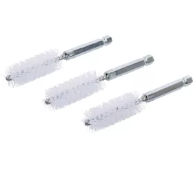   BGS technic Nylonkefe készlet | 16 mm | 1/4" | 3 darabos | a BGS 3078 kefekészlethez (BGS 3078-16-N)