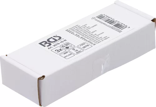 BGS technic Nylonkefe készlet | 16 mm | 1/4" | 3 darabos | a BGS 3078 kefekészlethez (BGS 3078-16-N)