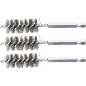   BGS technic Acélkefe készlet | 17 mm | 1/4" | 3 darabos | a BGS 3078 kefekészlethez (BGS 3078-17-S)
