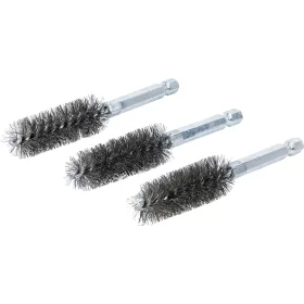   BGS technic Acélkefe készlet | 17 mm | 1/4" | 3 darabos | a BGS 3078 kefekészlethez (BGS 3078-17-S)