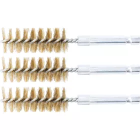   BGS technic Sárgarézkefe készlet | 18 mm | 1/4" | 3 darabos | a BGS 3078 kefekészlethez (BGS 3078-18-M)