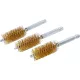 BGS technic Sárgarézkefe készlet | 18 mm | 1/4" | 3 darabos | a BGS 3078 kefekészlethez (BGS 3078-18-M)