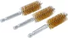 BGS technic Sárgarézkefe készlet | 18 mm | 1/4" | 3 darabos | a BGS 3078 kefekészlethez (BGS 3078-18-M)