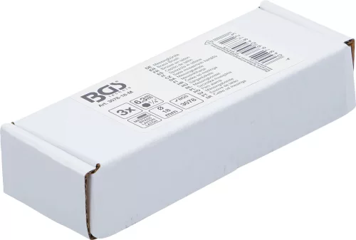 BGS technic Sárgarézkefe készlet | 18 mm | 1/4" | 3 darabos | a BGS 3078 kefekészlethez (BGS 3078-18-M)