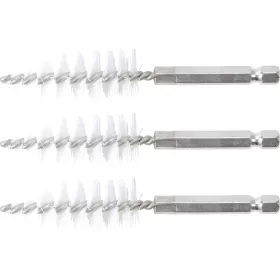   BGS technic Nylonkefe készlet | 18 mm | 1/4" | 3 darabos | a BGS 3078 kefekészlethez (BGS 3078-18-N)