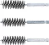 BGS technic Acélkefe készlet | 18 mm | 1/4" | 3 darabos | a BGS 3078 kefekészlethez (BGS 3078-18-S)