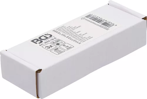 BGS technic Acélkefe készlet | 18 mm | 1/4" | 3 darabos | a BGS 3078 kefekészlethez (BGS 3078-18-S)