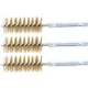 BGS technic Sárgarézkefe készlet | 19 mm | 1/4" | 3 darabos | a BGS 3078 kefekészlethez (BGS 3078-19-M)