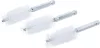 BGS technic Nylonkefe készlet | 19 mm | 1/4" | 3 darabos | a BGS 3078 kefekészlethez (BGS 3078-19-N)