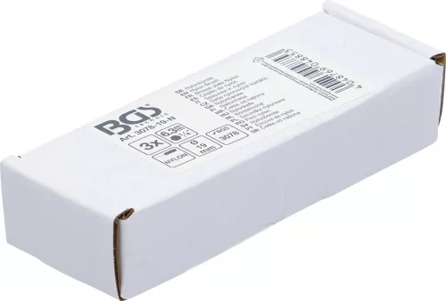 BGS technic Nylonkefe készlet | 19 mm | 1/4" | 3 darabos | a BGS 3078 kefekészlethez (BGS 3078-19-N)