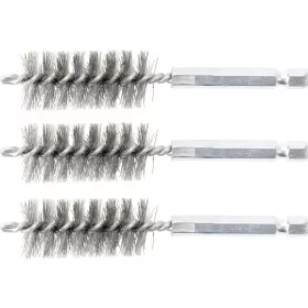   BGS technic Acélkefe készlet | 19 mm | 1/4" | 3 darabos | a BGS 3078 kefekészlethez (BGS 3078-19-S)