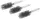 BGS technic Acélkefe készlet | 19 mm | 1/4" | 3 darabos | a BGS 3078 kefekészlethez (BGS 3078-19-S)