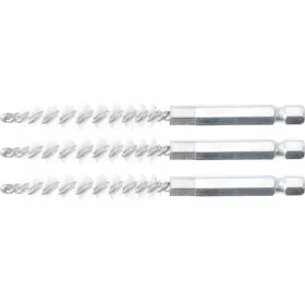   BGS technic Nylonkefe készlet | 8 mm | 1/4" | 3 darabos | a BGS 3078 kefekészlethez (BGS 3078-8-N)