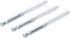 BGS technic Nylonkefe készlet | 8 mm | 1/4" | 3 darabos | a BGS 3078 kefekészlethez (BGS 3078-8-N)