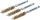 BGS technic Sárgarézkefe készlet | 9 mm | 1/4" | 3 darabos | a BGS 3078 kefekészlethez (BGS 3078-9-M)