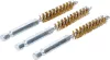 BGS technic Sárgarézkefe készlet | 9 mm | 1/4" | 3 darabos | a BGS 3078 kefekészlethez (BGS 3078-9-M)