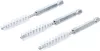 BGS technic Nylonkefe készlet | 9 mm | 1/4" | 3 darabos | a BGS 3078 kefekészlethez (BGS 3078-9-N)
