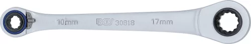 BGS technic Racsnis csillagkulcs "4 az 1-ben" | 10 x 12, 14 x 17 mm (BGS 30818)