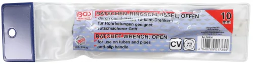 BGS technic Racsnis nyitott kulcs, 10 mm (fékcsőkulcs) (BGS 30830)
