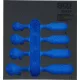 BGS technic 1/6 Szerszámtálca szerszámkocsihoz, üresen: 4 részes racsnis nyitott kulcs (fékcsőkulcs) készlethez (nem tartozék) (BGS 30833-1)