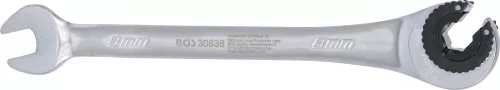 BGS technic Nyitott racsnis csillag-villáskulcs, 8 mm (BGS 30838)