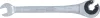 BGS technic Nyitott racsnis csillag-villáskulcs, 9 mm (BGS 30839)