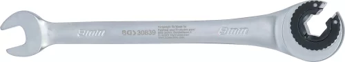 BGS technic Nyitott racsnis csillag-villáskulcs, 9 mm (BGS 30839)