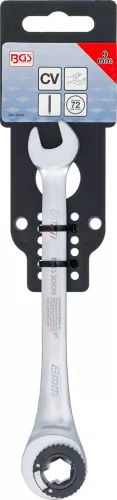 BGS technic Nyitott racsnis csillag-villáskulcs, 9 mm (BGS 30839)