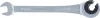 BGS technic Nyitott racsnis csillag-villáskulcs, 10 mm (BGS 30840)