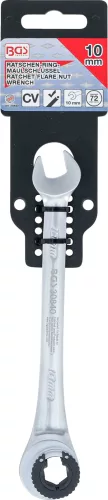 BGS technic Nyitott racsnis csillag-villáskulcs, 10 mm (BGS 30840)
